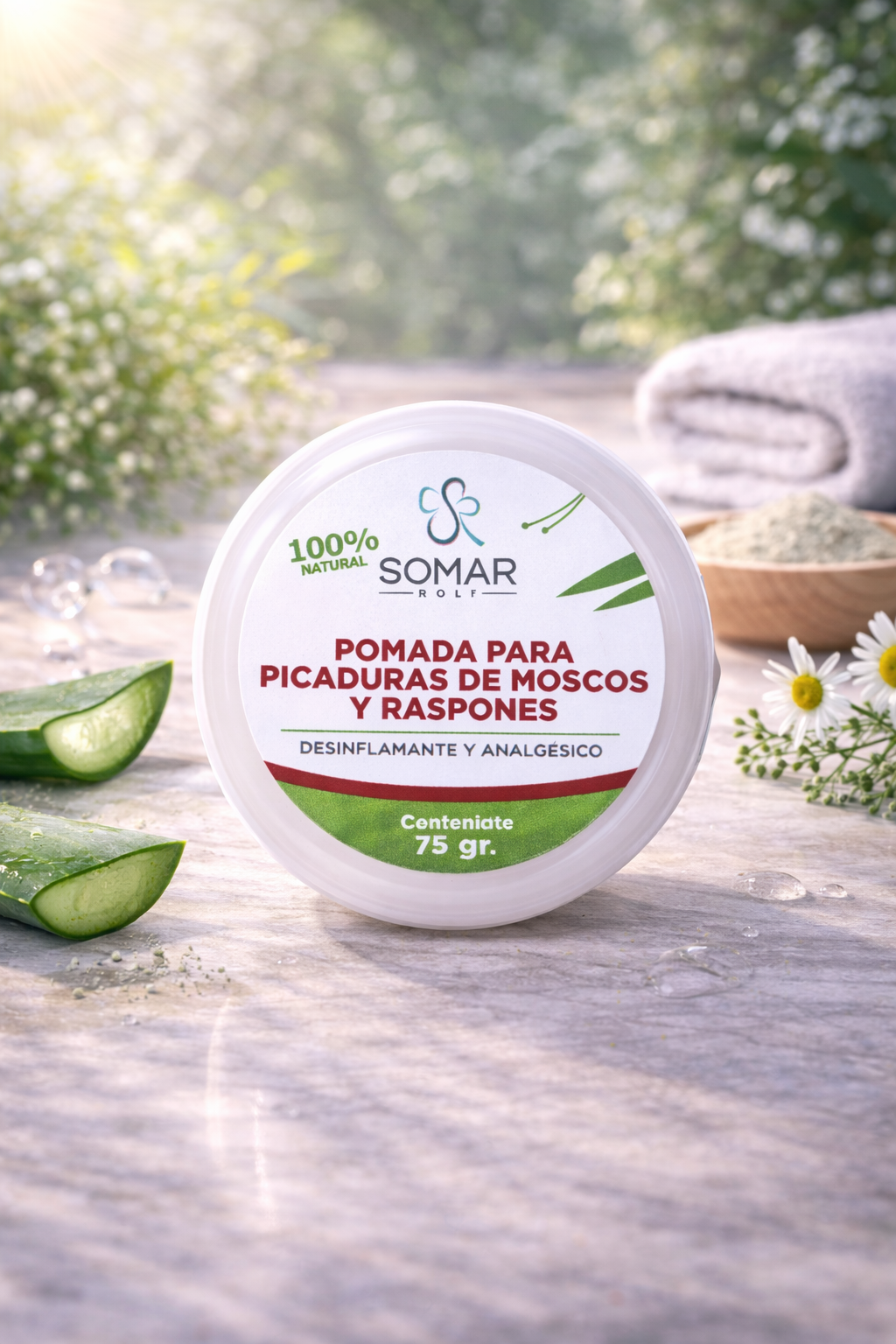Pomada para Picaduras de Mosquitos y Raspones