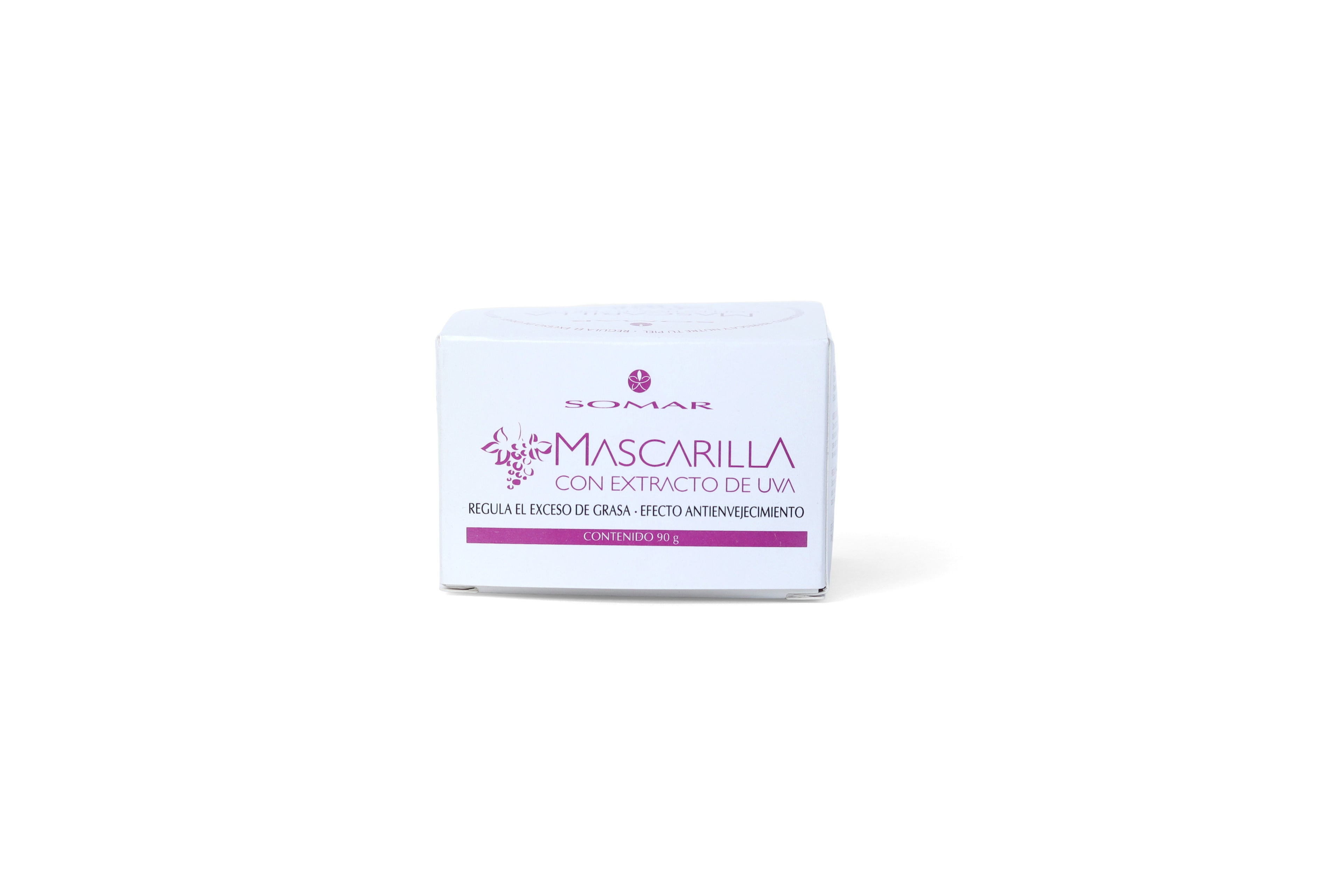 Mascarilla con Extracto de Uva