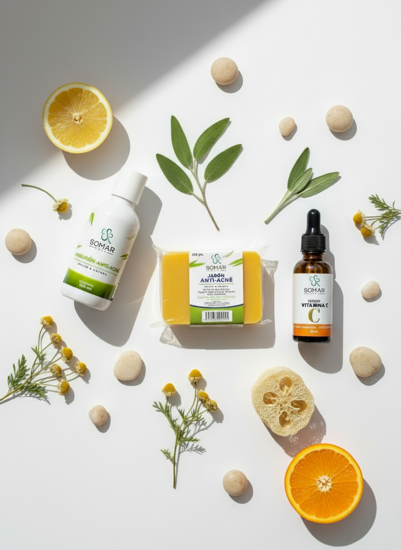 Somar Products Flat Lay